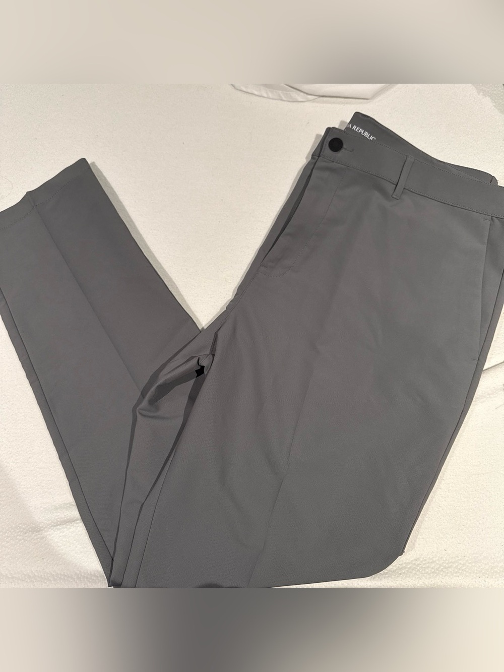 Banana Republic Men's Charcoal Gray Dress Pants